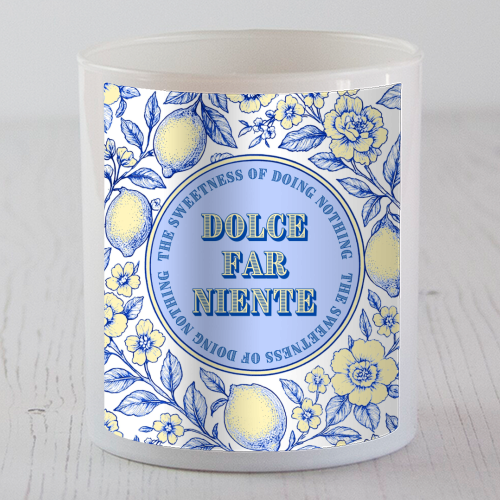 Dolce far niente - scented candle by Lilly Rose