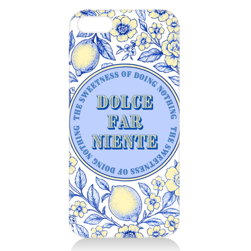Dolce far niente - unique phone case by Lilly Rose