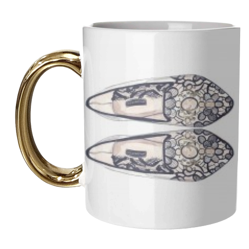 Dolce & Gabbana Shoe - unique mug by Louise O'Keeffe