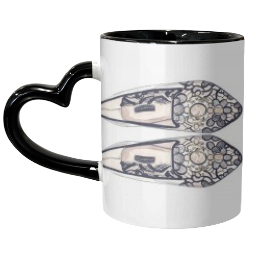 Dolce & Gabbana Shoe - unique mug by Louise O'Keeffe