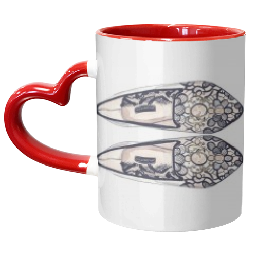 Dolce & Gabbana Shoe - unique mug by Louise O'Keeffe
