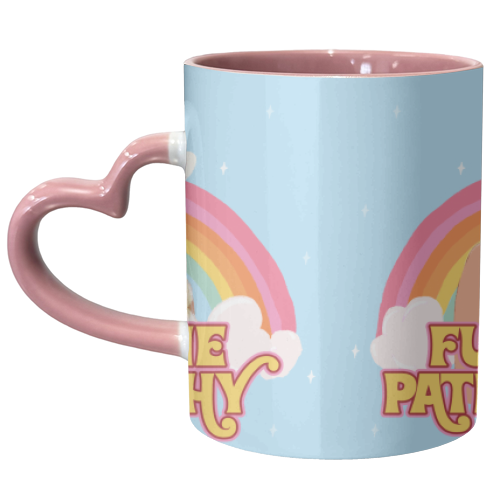 Doll Rainbow - unique mug by Niomi Fogden