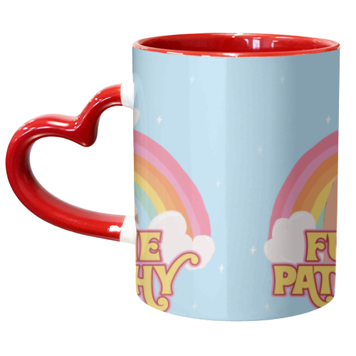 Doll Rainbow - unique mug by Niomi Fogden
