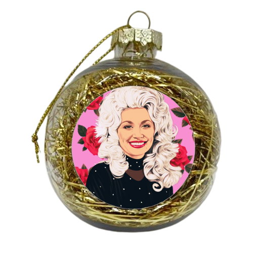Dolly - xmas bauble by Helen Green