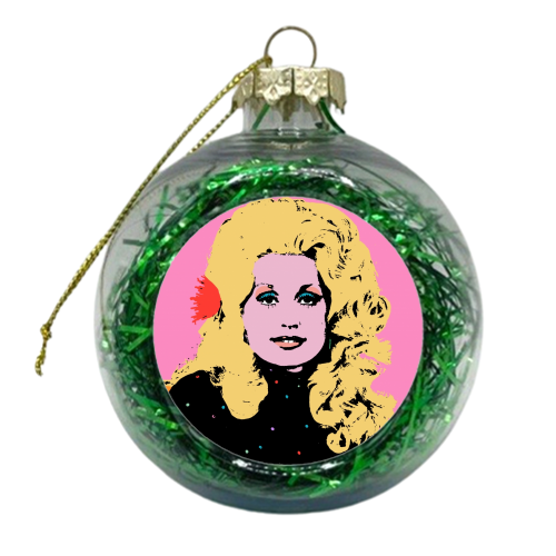 Dolly - xmas bauble by Wallace Elizabeth
