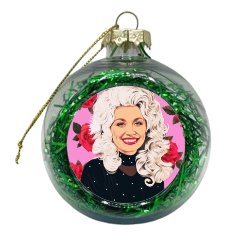 Dolly - xmas bauble by Helen Green