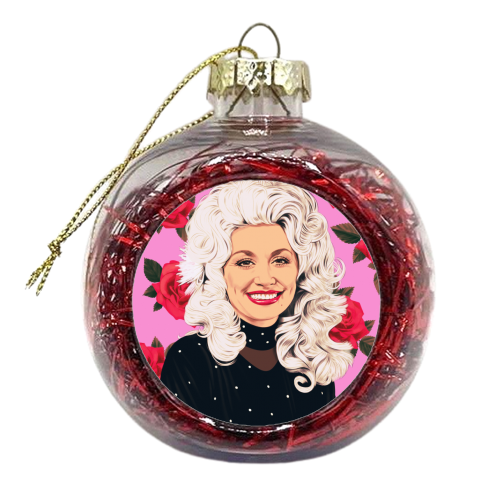 Dolly - xmas bauble by Helen Green
