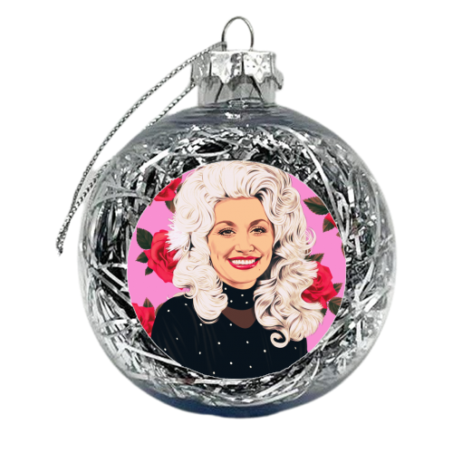 Dolly - xmas bauble by Helen Green