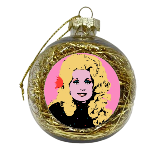 Dolly - xmas bauble by Wallace Elizabeth