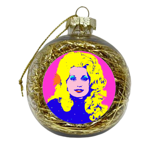 Dolly - xmas bauble by Wallace Elizabeth