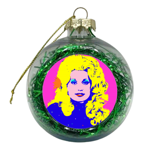 Dolly - xmas bauble by Wallace Elizabeth