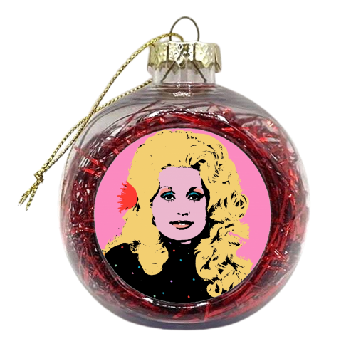Dolly - xmas bauble by Wallace Elizabeth