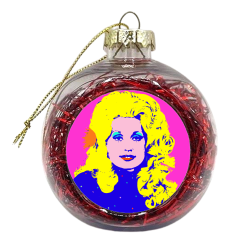 Dolly - xmas bauble by Wallace Elizabeth