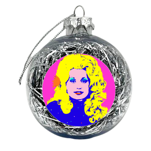 Dolly - xmas bauble by Wallace Elizabeth