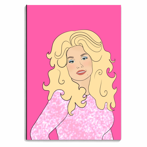 Dolly In Pink - personalised A4, A5, A6 notebook by Eloise