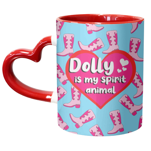 Dolly Is My Spirit Animal - unique mug by Eloise