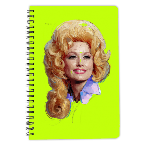 Dolly - personalised A4, A5, A6 notebook by Beverley Rae