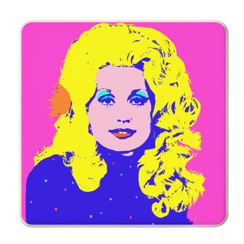 Dolly - personalised beer coaster by Wallace Elizabeth