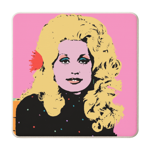 Dolly - personalised beer coaster by Wallace Elizabeth