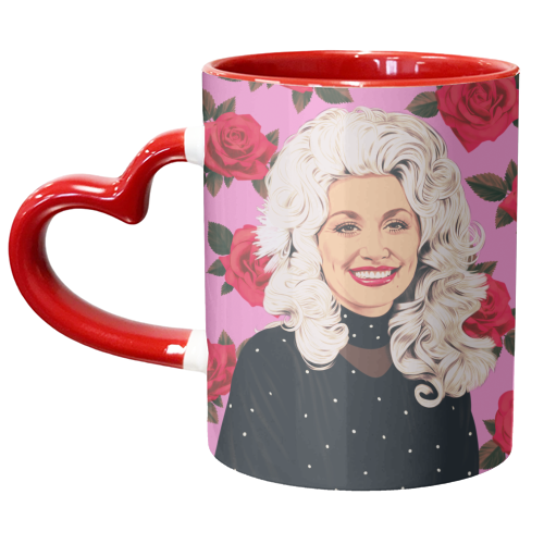 Dolly - unique mug by Helen Green