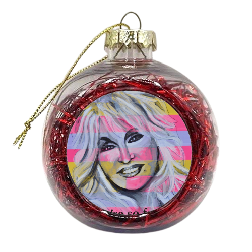Dolly : You're so fancy! - xmas bauble by Kirstie Taylor