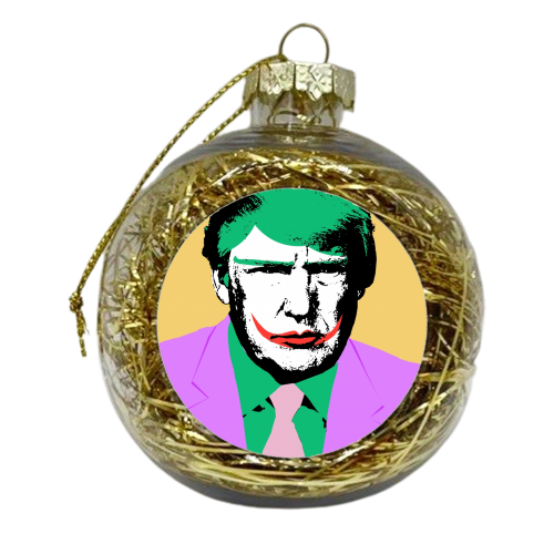 Donald - xmas bauble by Wallace Elizabeth