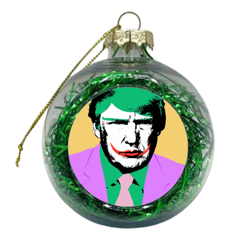 Donald - xmas bauble by Wallace Elizabeth