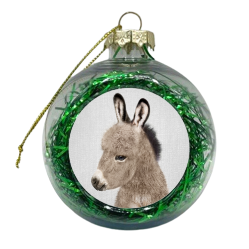 Donkey - xmas bauble by Gal Design
