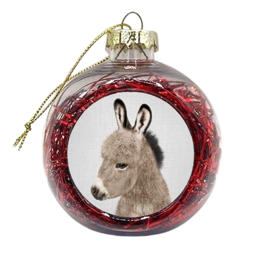 Donkey - xmas bauble by Gal Design