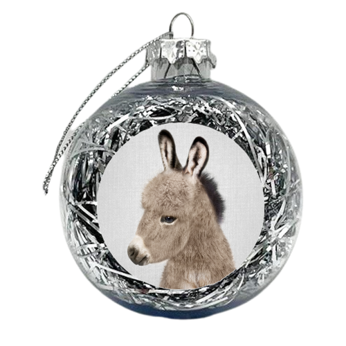 Donkey - xmas bauble by Gal Design