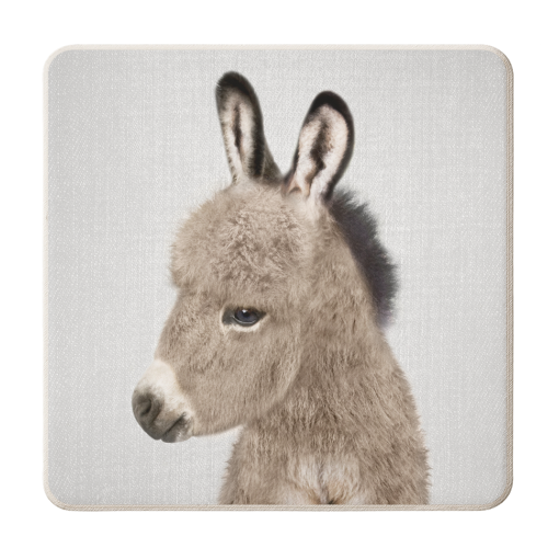 Donkey - personalised beer coaster by Gal Design