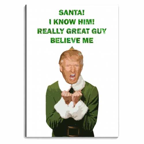 DONNY THE ELF - personalised A4, A5, A6 notebook by Wallace Elizabeth