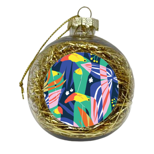 Don't Give a Flock - xmas bauble by Uma Prabhakar Gokhale