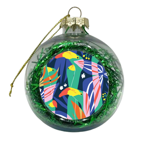 Don't Give a Flock - xmas bauble by Uma Prabhakar Gokhale