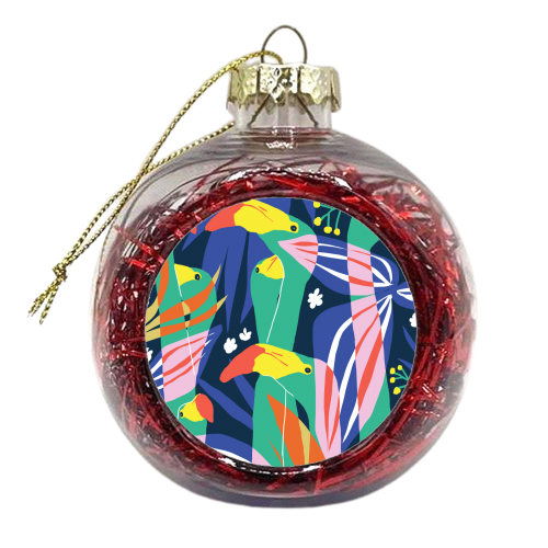 Don't Give a Flock - xmas bauble by Uma Prabhakar Gokhale