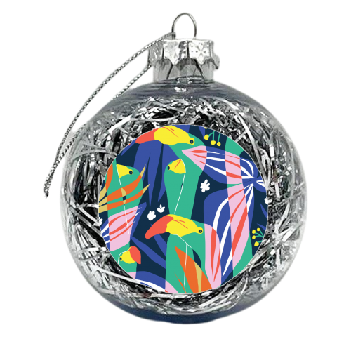 Don't Give a Flock - xmas bauble by Uma Prabhakar Gokhale