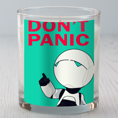 Don't Panic. - scented candle by Danny Welch