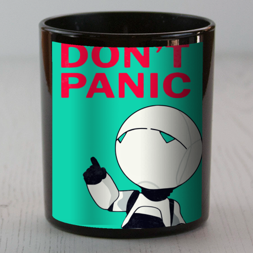 Don't Panic. - scented candle by Danny Welch