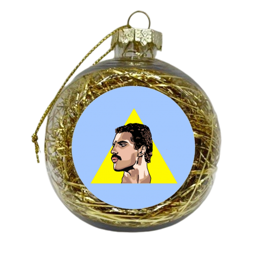 Don't Stop Me - xmas bauble by Wallace Elizabeth