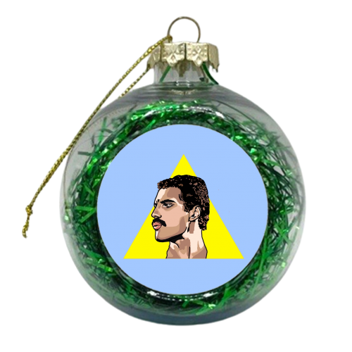 Don't Stop Me - xmas bauble by Wallace Elizabeth