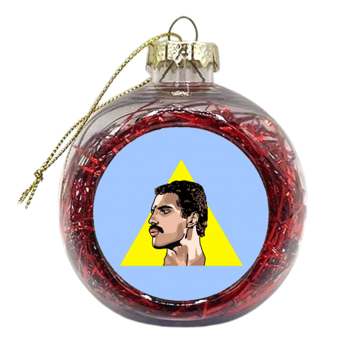 Don't Stop Me - xmas bauble by Wallace Elizabeth