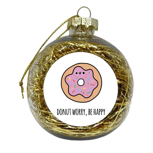 Donut - xmas bauble by Mombi & Ted