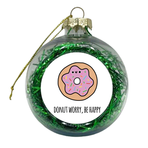 Donut - xmas bauble by Mombi & Ted