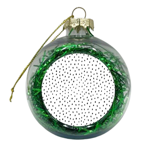 Doodle Spot - xmas bauble by Dizzywonders
