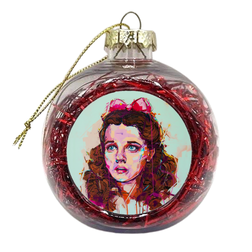 Dorothy - xmas bauble by Laura Selevos