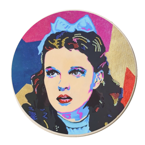 Dorothy - personalised beer coaster by Kirstie Taylor