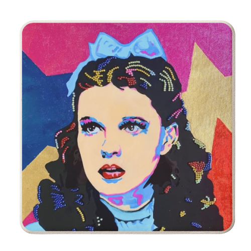 Dorothy - personalised beer coaster by Kirstie Taylor