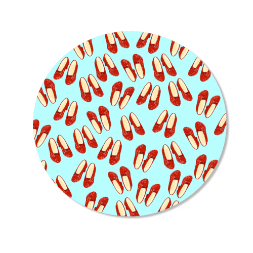 Dorothy's Ruby Red Slippers (pattern) - Magnet by Adam Regester