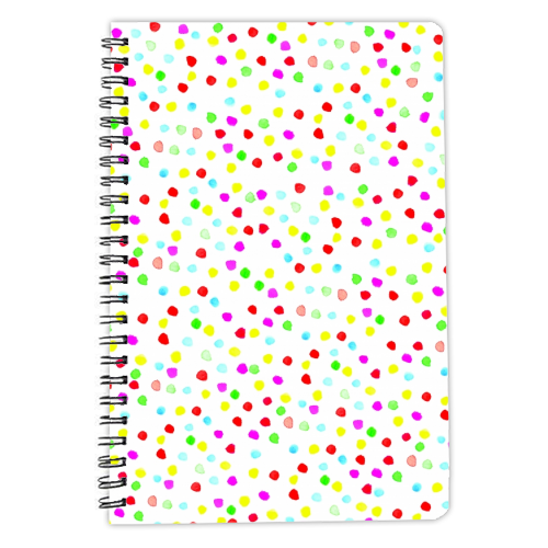 Dots - personalised A4, A5, A6 notebook by Dominic Early