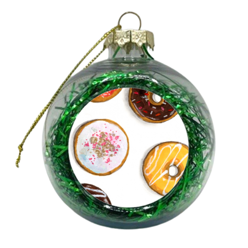 Doughnuts! - xmas bauble by Gaz is a Cookie